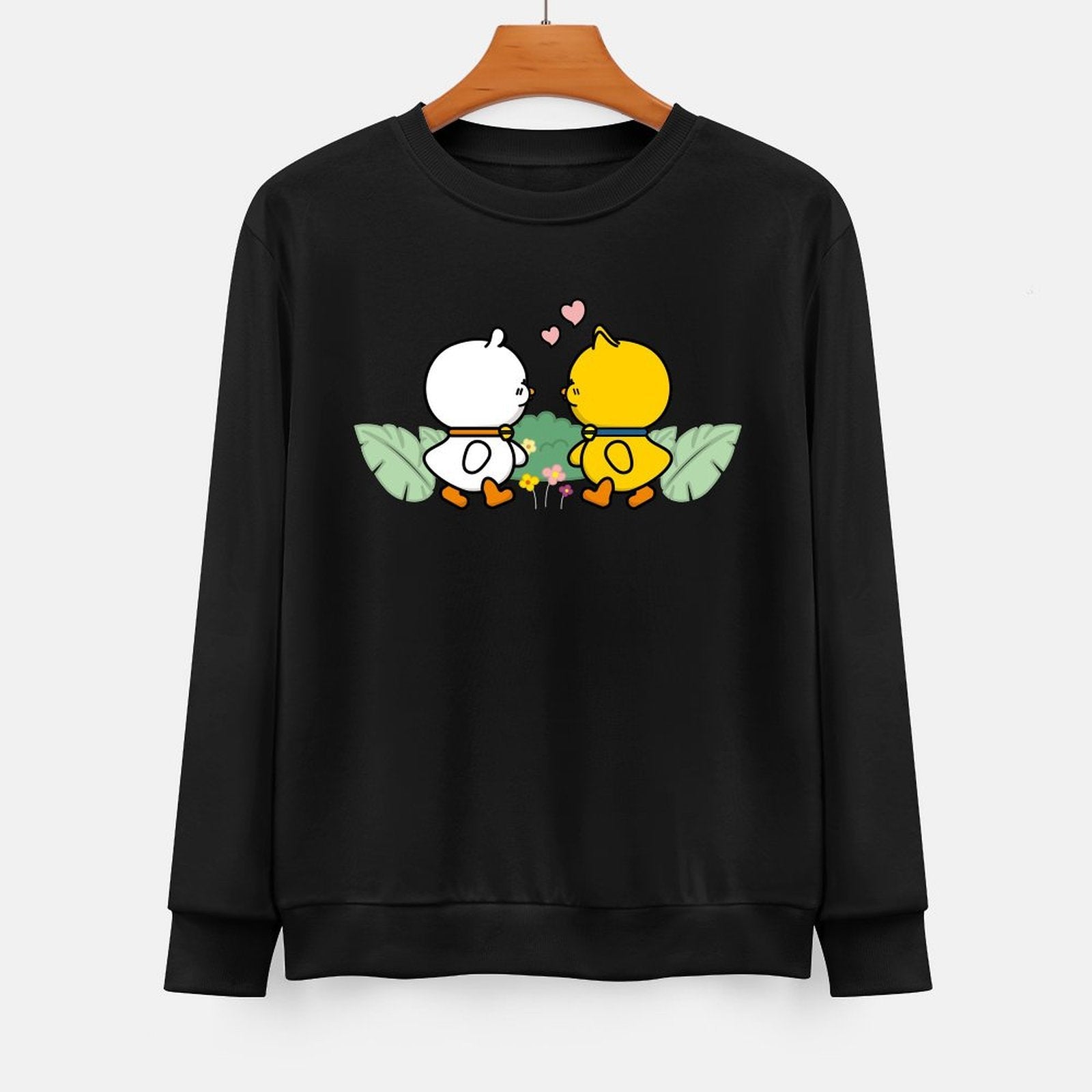 Front Patterned Long Sleeve TopClassic Pocket Tee